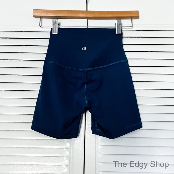 lululemon athletica | Align Short 6” Blue Borealis - Picture 3 of 7
